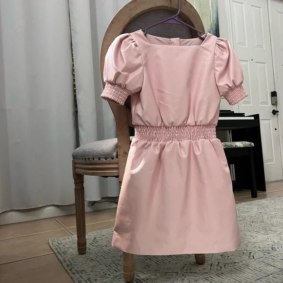 Habitual faux leather dress for girls - Picture 1 of 6